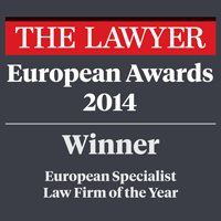 The Lawyer – European Specialist Firm of the Year