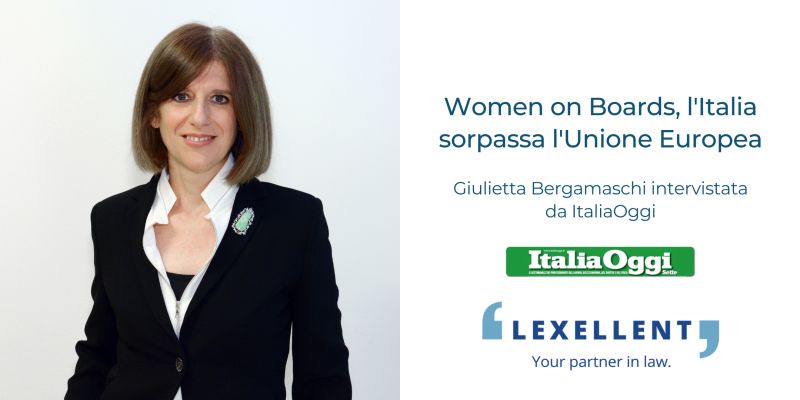 “Women on Boards, l’Italia sorpassa l’Unione europea”, l’intervista a Giulietta Bergamaschi su ItaliaOggi